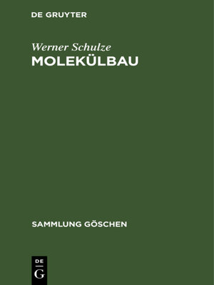 cover image of Molekülbau